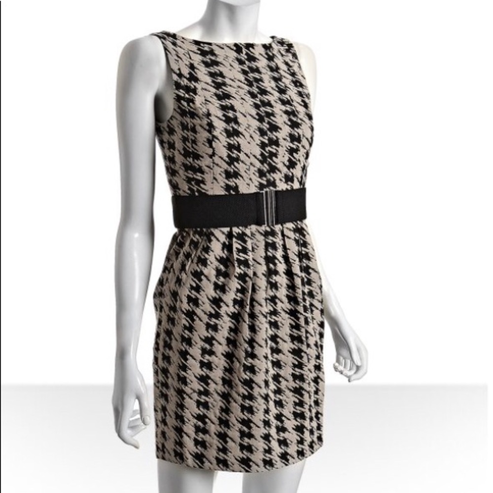 Gorgeous Houndstooth Dress